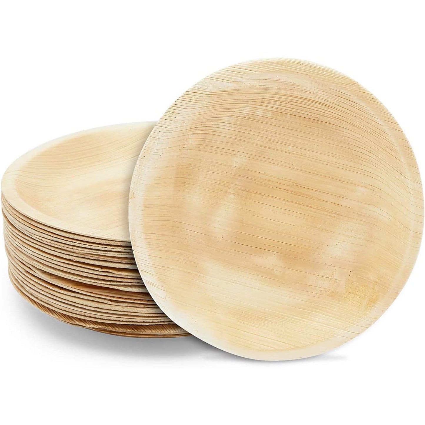 Palm Leaf Tableware – Sample Pack (25 pcs, Mixed Sizes)