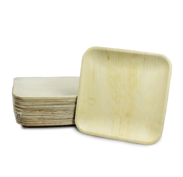 Palm Leaf Tableware – Sample Pack (25 pcs, Mixed Sizes)