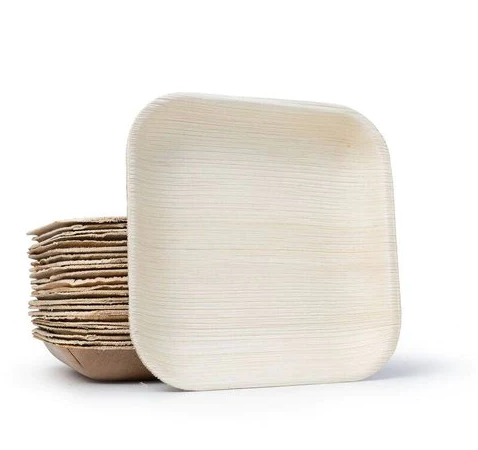 Palm Leaf Tableware – Sample Pack (25 pcs, Mixed Sizes)