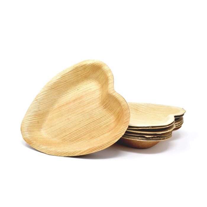 Palm Leaf Tableware – Sample Pack (25 pcs, Mixed Sizes)
